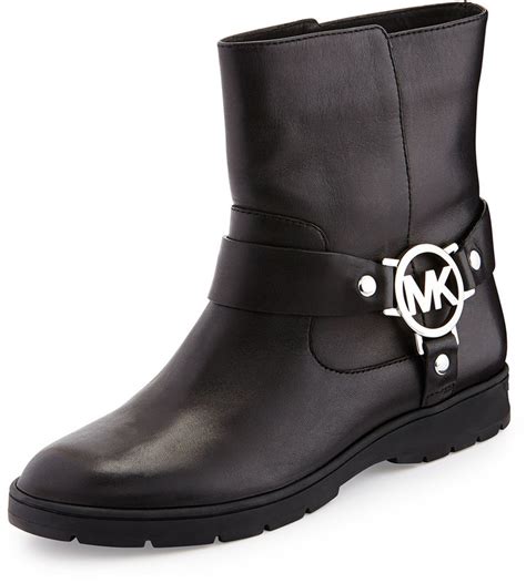 biker boots dames michael kors|Michael Kors Biker Boots for Women .